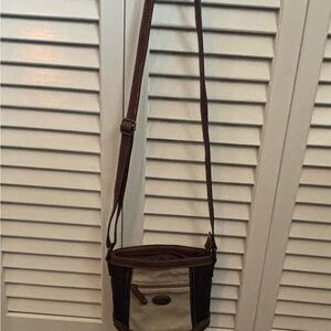 boc Brown and Cream Women’s Crossbody Bag